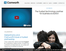 Tablet Screenshot of camworth.com